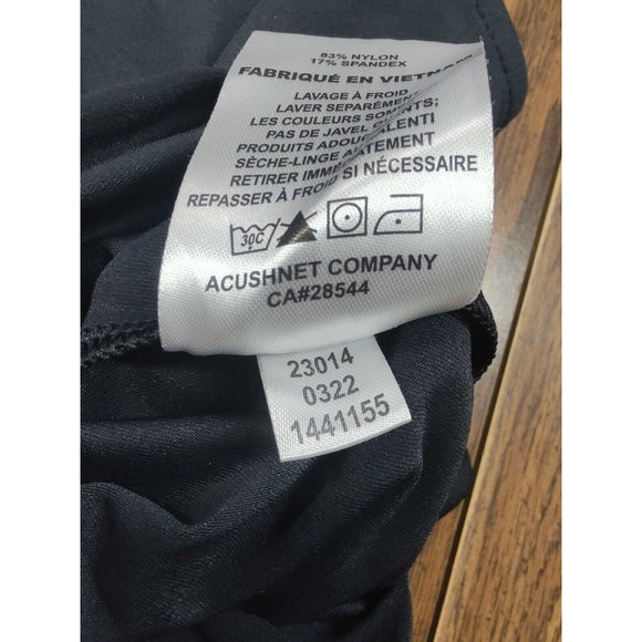 Footjoy FJ Vest Mens Medium Black Pullover Quarter Zip Golfing Golf Casual - Picture 8 of 8